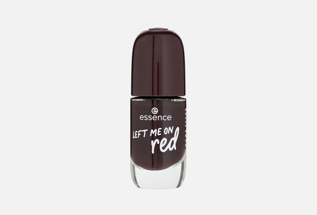 essence Glossy, fast-drying gel-effect nail polish Gel Nail Colour 72, Left me on red 8 ml essence Glossy, fast-drying gel-effect nail polish Gel Nail Colour