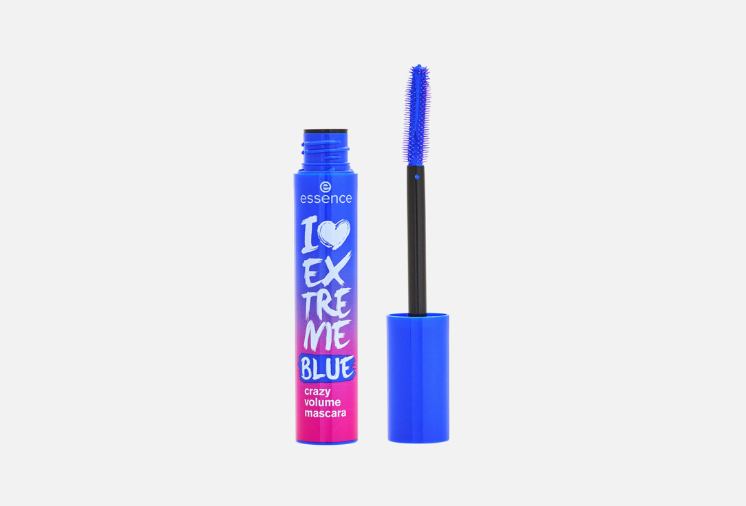 essence Volume mascara I LOVE EXTREME CRAZY VOLUME Blue 12 ml essence Volume mascara I LOVE EXTREME CRAZY VOLUME