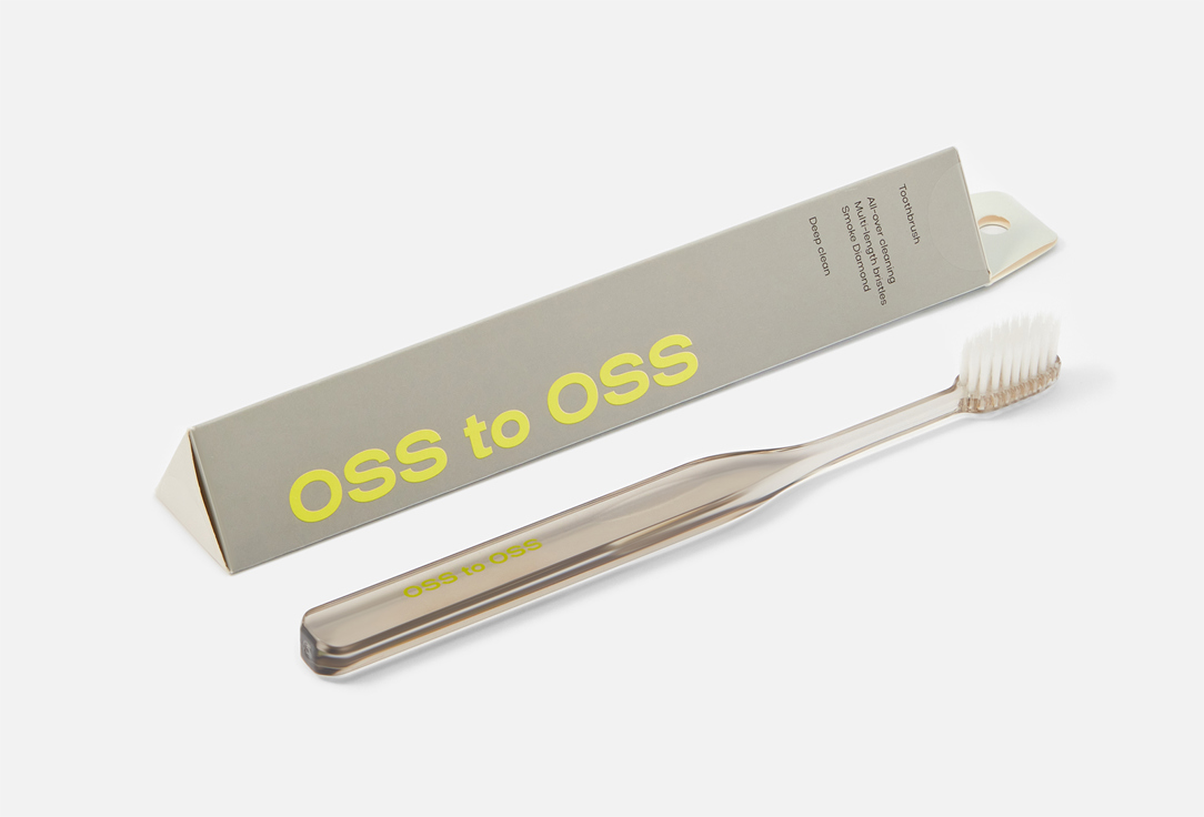 oss to oss Medium-hard toothbrush All-over cleaning