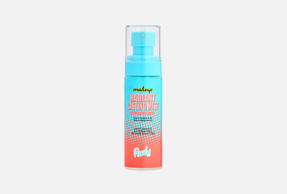 Rude Cosmetics LASTING MAKEUP MIST RADIANT