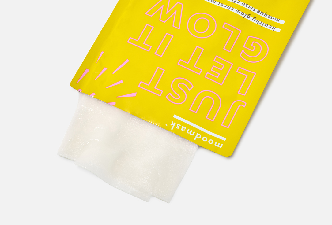 Patchology Sheet mask Moodmask just let it glow