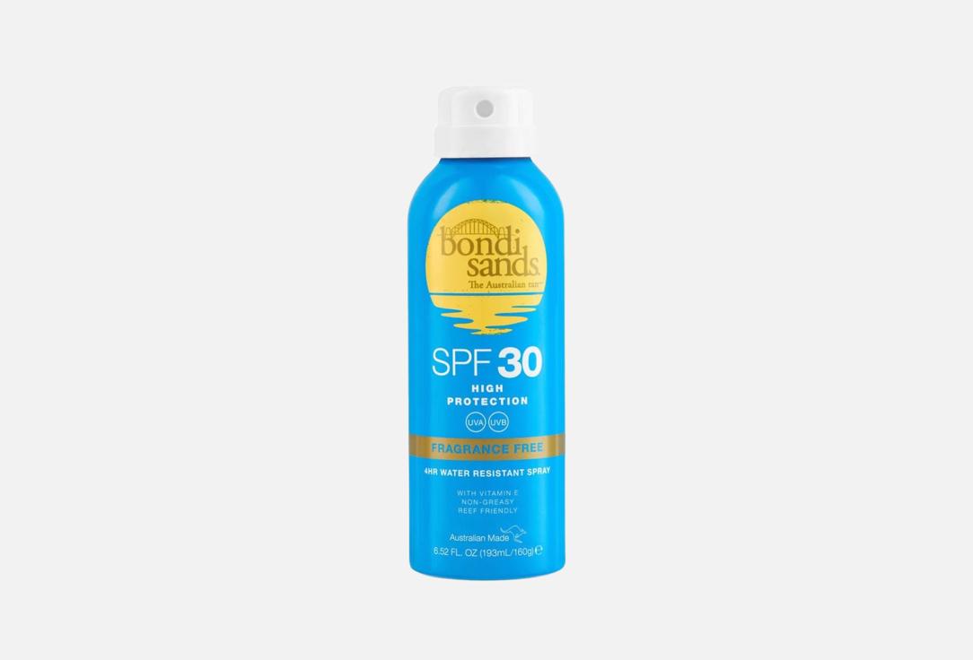 Bondi Sands Sunscreen Mist SPF 30 Fragrance Free Face Mist