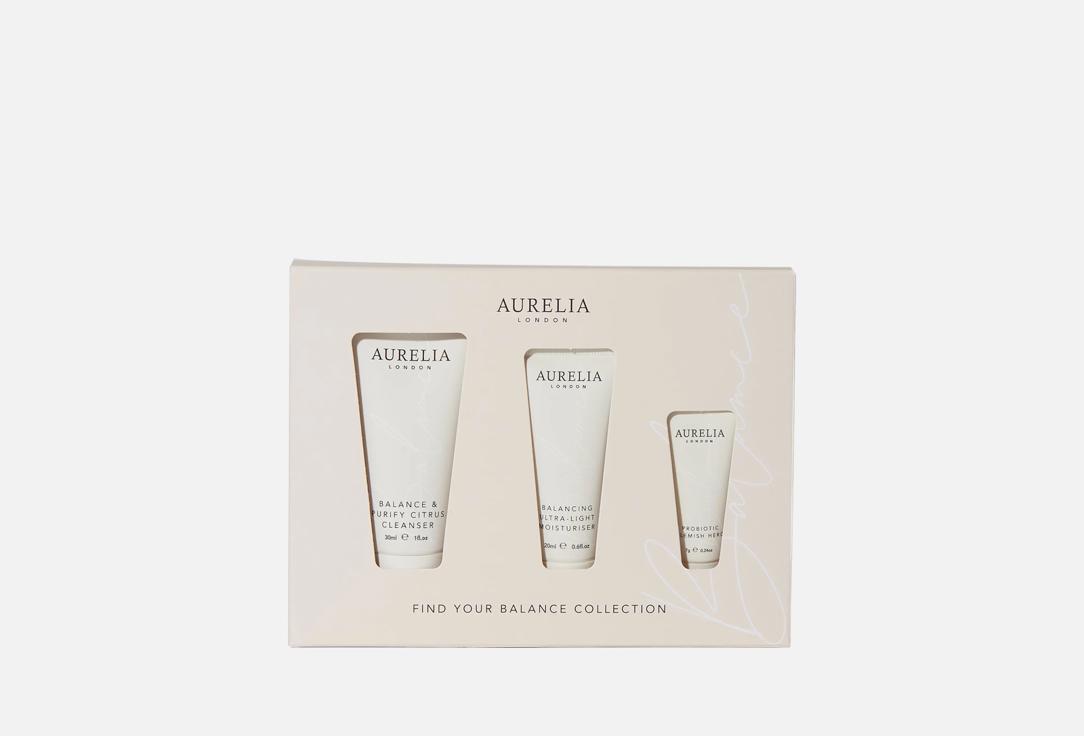 Aurelia Gift Set: Face Cleanser, Face Moisturiser, Blemish Cream Find Your Balance Collection Aurelia Gift Set: Face Cleanser, Face Moisturiser, Blemish Cream Find Your Balance Collection