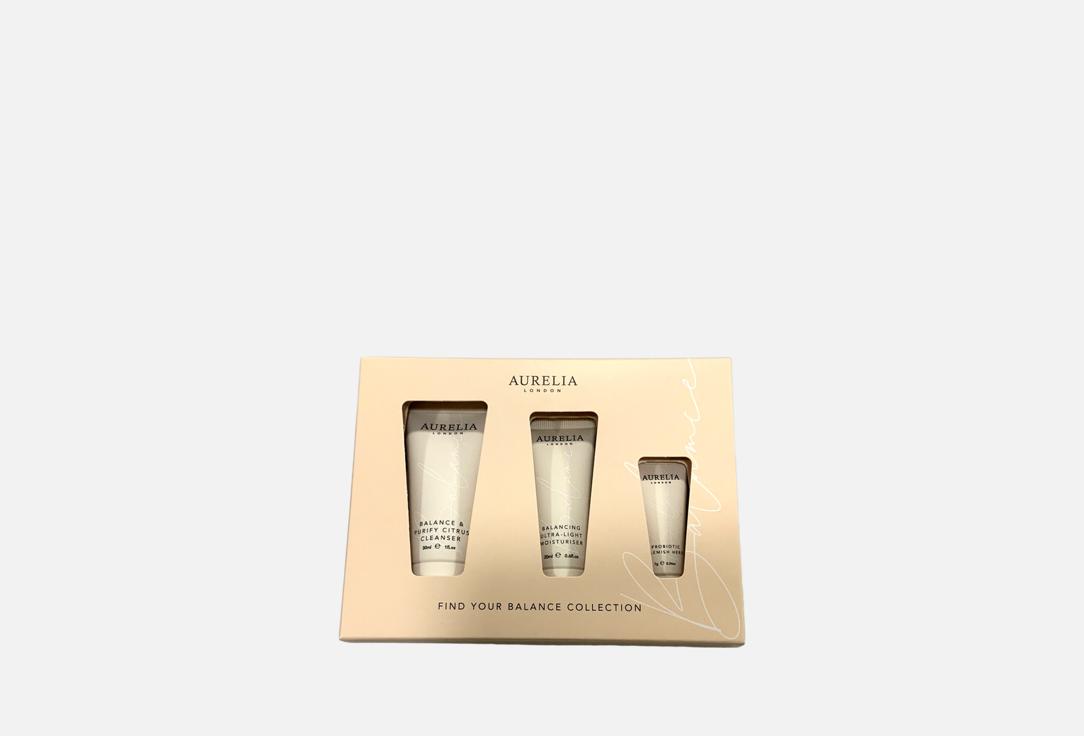 Aurelia Gift Set: Face Cleanser, Face Moisturiser, Blemish Cream Find Your Balance Collection Aurelia Gift Set: Face Cleanser, Face Moisturiser, Blemish Cream Find Your Balance Collection