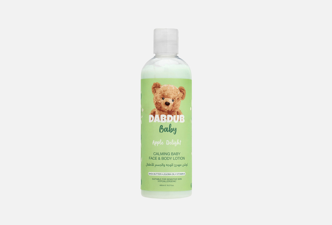 Dabdub Calming Face & Body Lotion Apple Delight 480 ml Dabdub Calming Face & Body Lotion Apple Delight