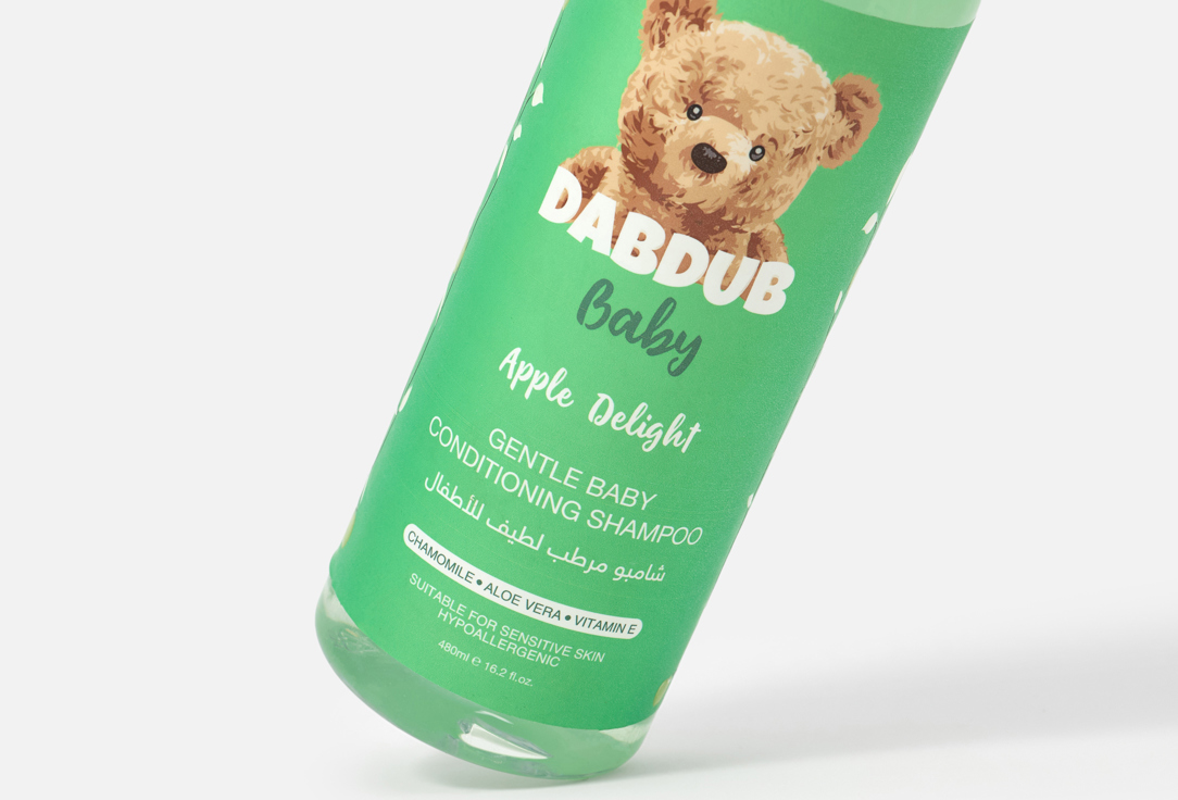 Dabdub Smoothing Shampoo & Conditioner 2-in-1 Apple Delight 480 ml Dabdub Smoothing Shampoo & Conditioner 2-in-1 Apple Delight