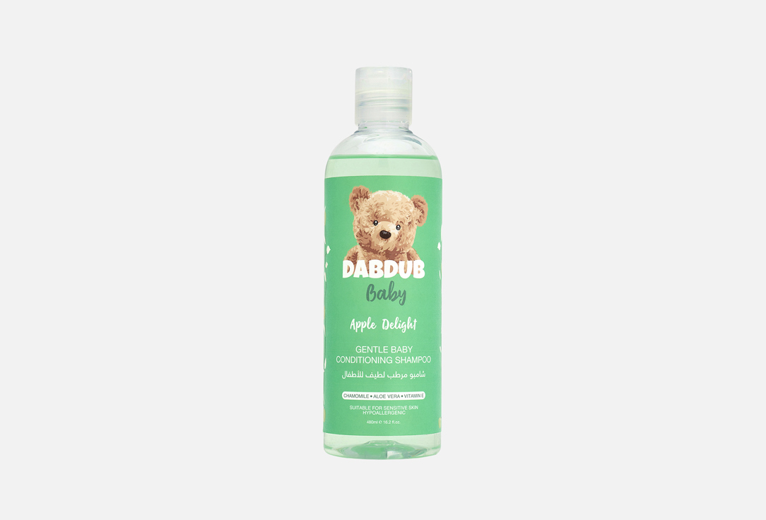 Dabdub Smoothing Shampoo & Conditioner 2-in-1 Apple Delight 480 ml Dabdub Smoothing Shampoo & Conditioner 2-in-1 Apple Delight