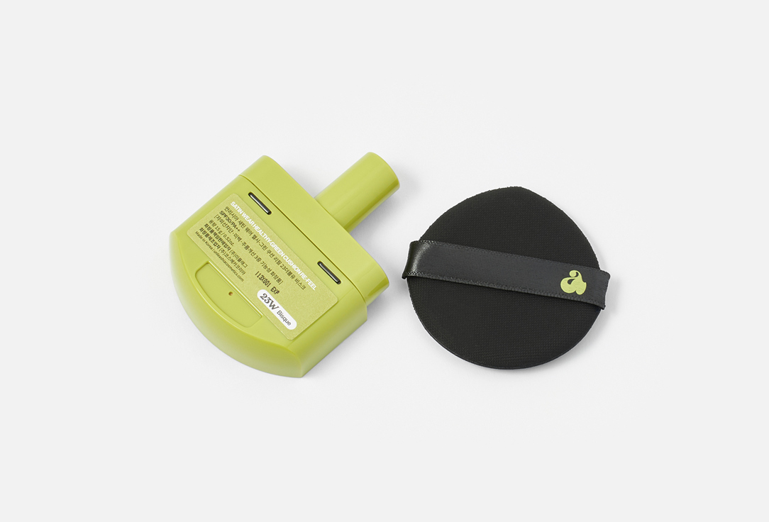 Unleashia Satin cushion foundation refill SPF30 PA++ Healthy-green cushion