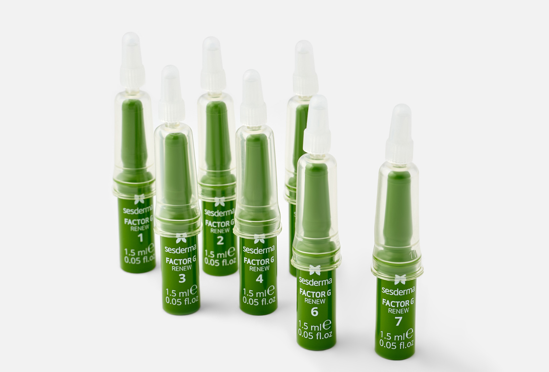 Sesderma BIOSTIMULATING face AMPOULES FACTOR G RENEW 7 pcs Sesderma BIOSTIMULATING face AMPOULES FACTOR G RENEW