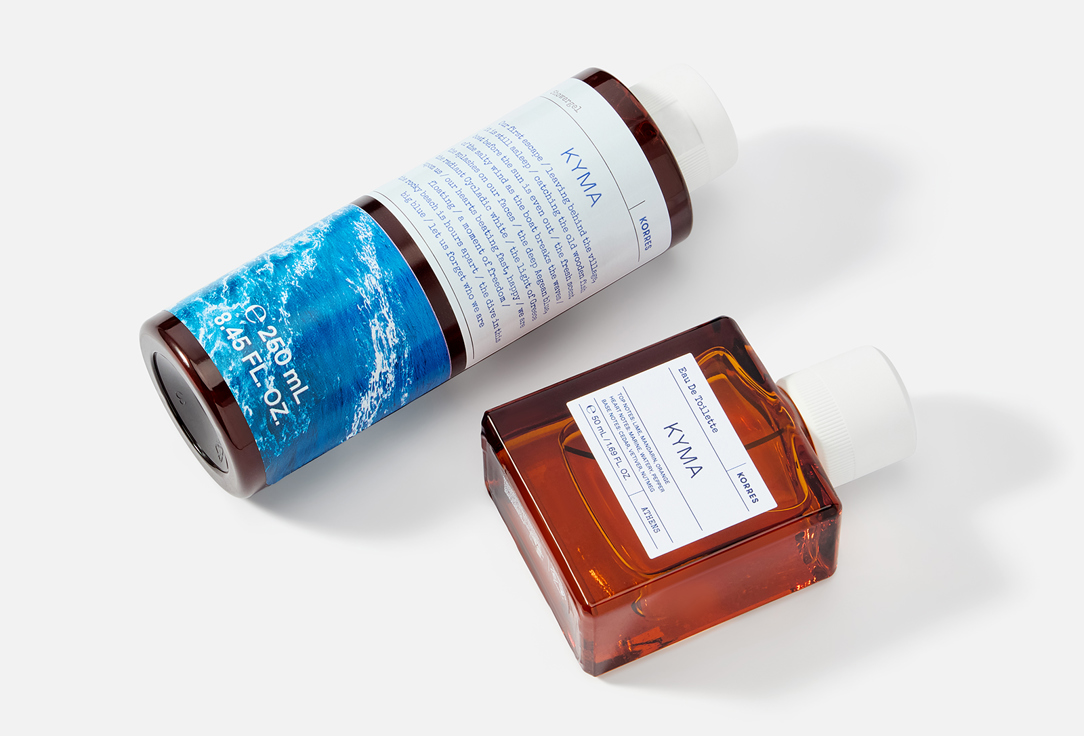 Korres Eau De Toilette & Shower gel set The Kyma