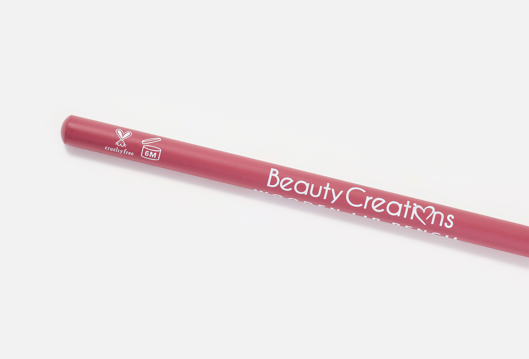 BEAUTY CREATIONS Long-Lasting Matte Lip Pencil Wooden Lip Pencil