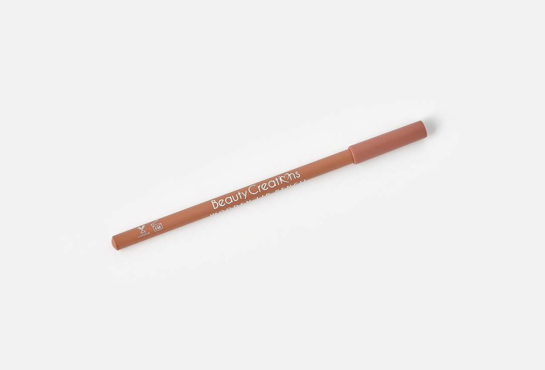 BEAUTY CREATIONS Long-Lasting Matte Lip Pencil Wooden Lip Pencil 09, Keep it saucy 1.4 g BEAUTY CREATIONS Long-Lasting Matte Lip Pencil Wooden Lip Pencil
