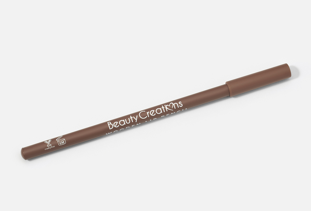 BEAUTY CREATIONS Long-Lasting Matte Lip Pencil Wooden Lip Pencil