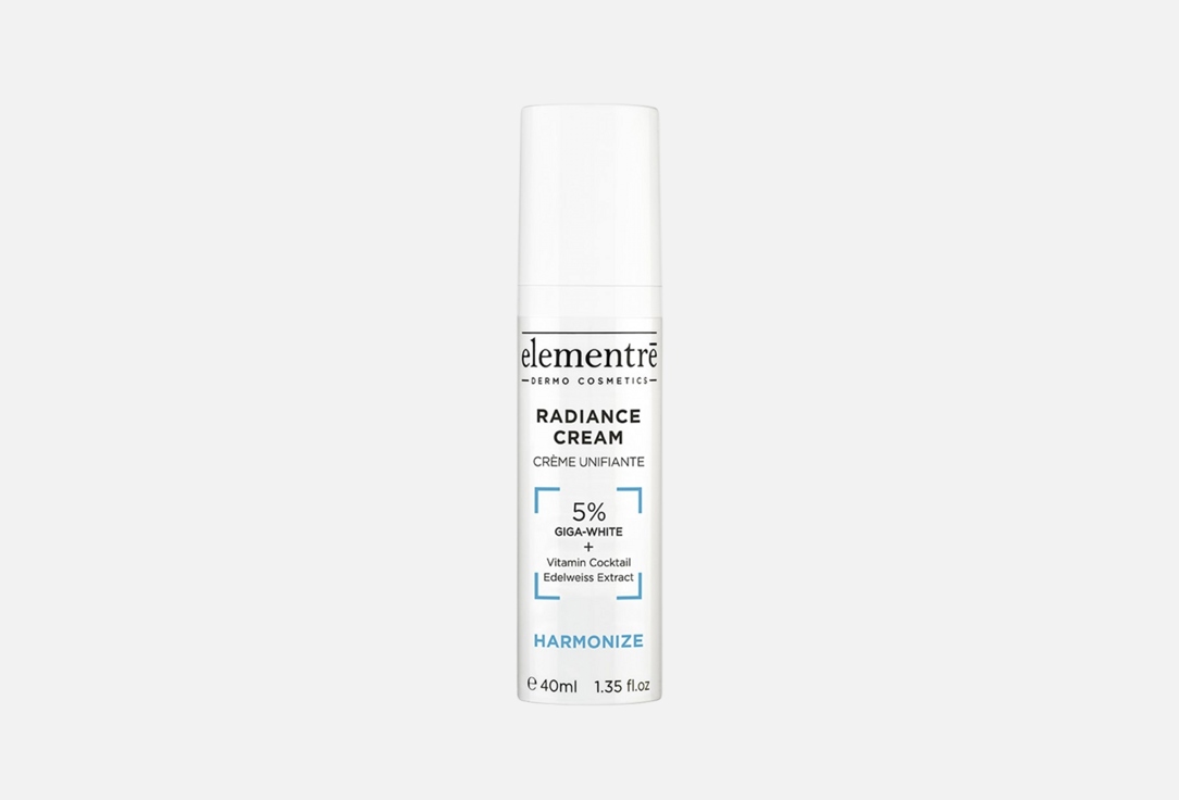 Elementre Face radiance cream 5% giga white 40 ml Elementre Face radiance cream 5% giga white