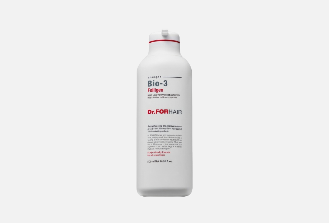 Dr Forhair Strengthening Shampoo Bio-3 Folligen 500 ml Dr Forhair Strengthening Shampoo Bio-3 Folligen
