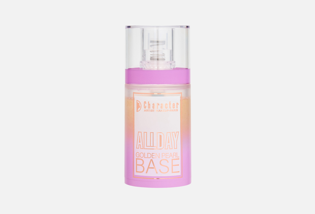 Character Illuminating Makeup Base All Day Golden Pearl Base Cab003 30 ml Character Illuminating Makeup Base All Day Golden Pearl Base