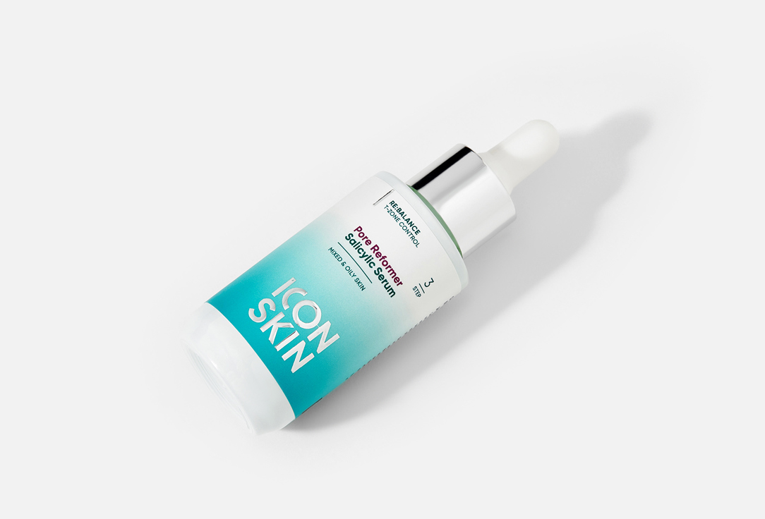 ICON SKIN Anti-blackhead face serum Pore Reformer Salicylic