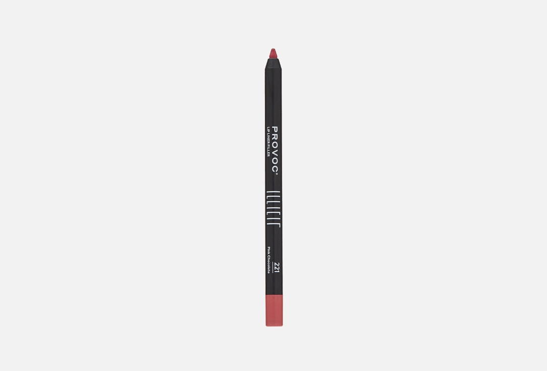 Provoc Matte Lip Pencil Illicit 221, Pink chocolate 8 g Provoc Matte Lip Pencil Illicit