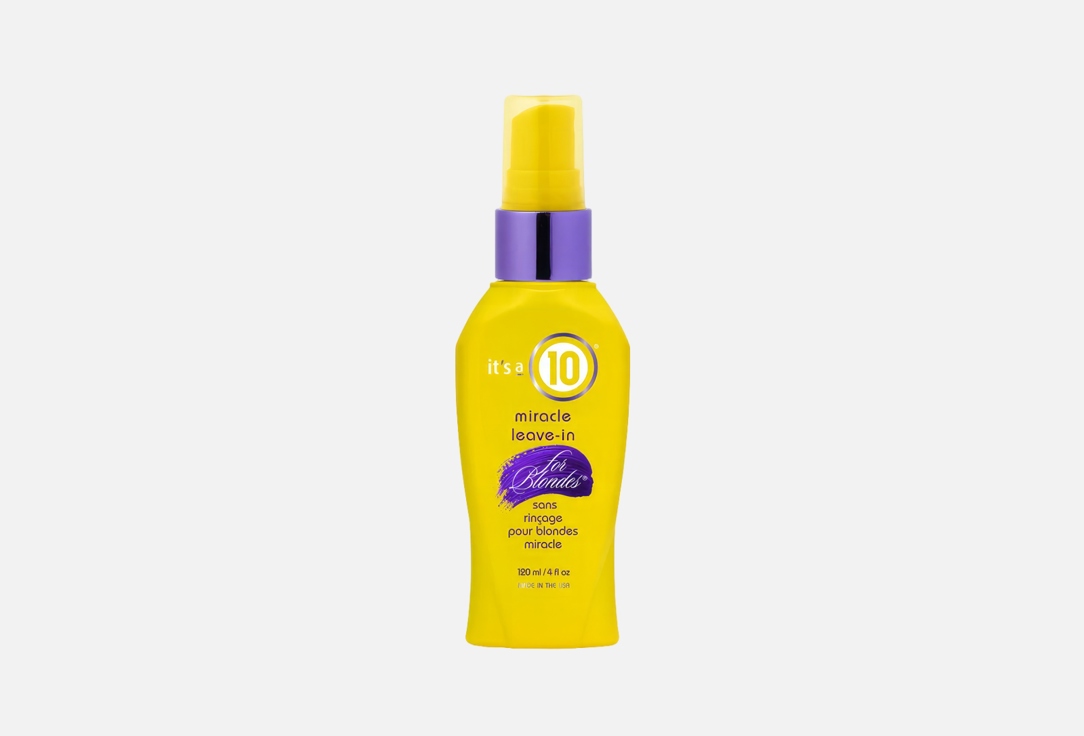 Its 10 Haircare Color-Protecting Leave-In Spray for Blondes 120 ml Its 10 Haircare Color-Protecting Leave-In Spray for Blondes