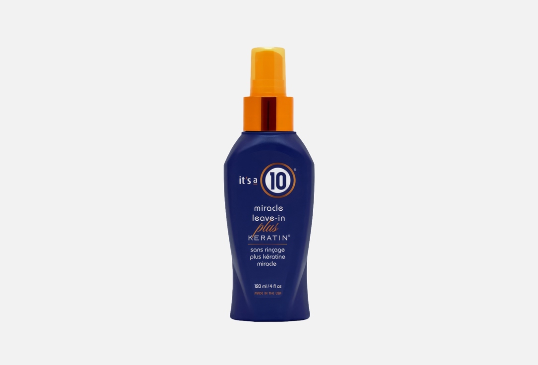 Its 10 Haircare Разглаживающий несмываемый спрей для волос KERATIN