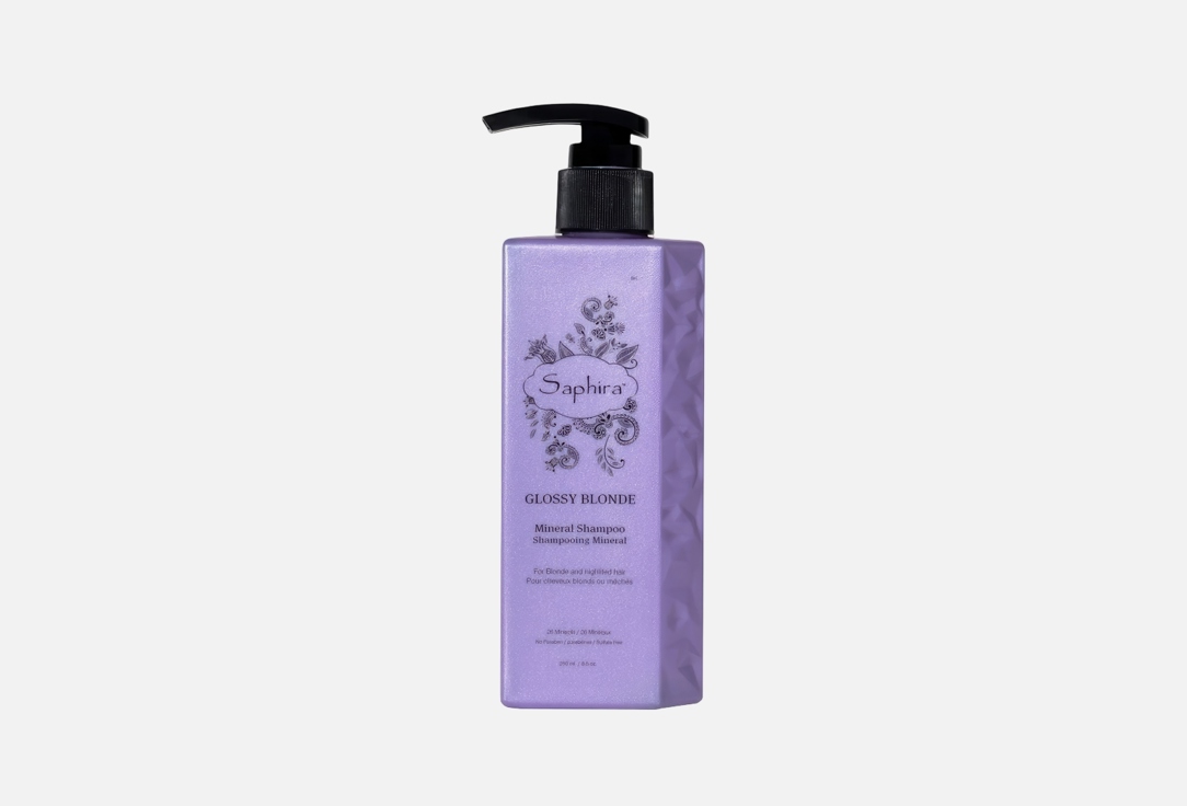 Saphira Color-Protecting Shampoo GLOSSY BLONDE 250 ml Saphira Color-Protecting Shampoo GLOSSY BLONDE