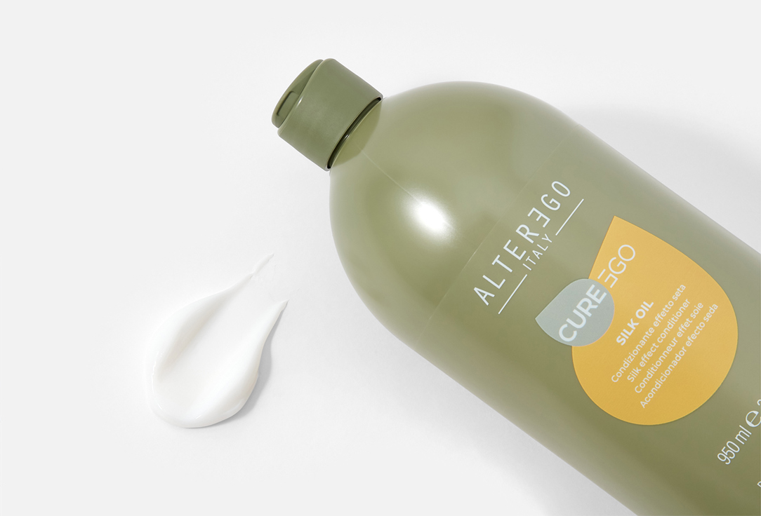 AlterEgo Italy Шелковый кондиционер для волос Cureego Silk Oil 950 мл AlterEgo Italy Шелковый кондиционер для волос Cureego Silk Oil