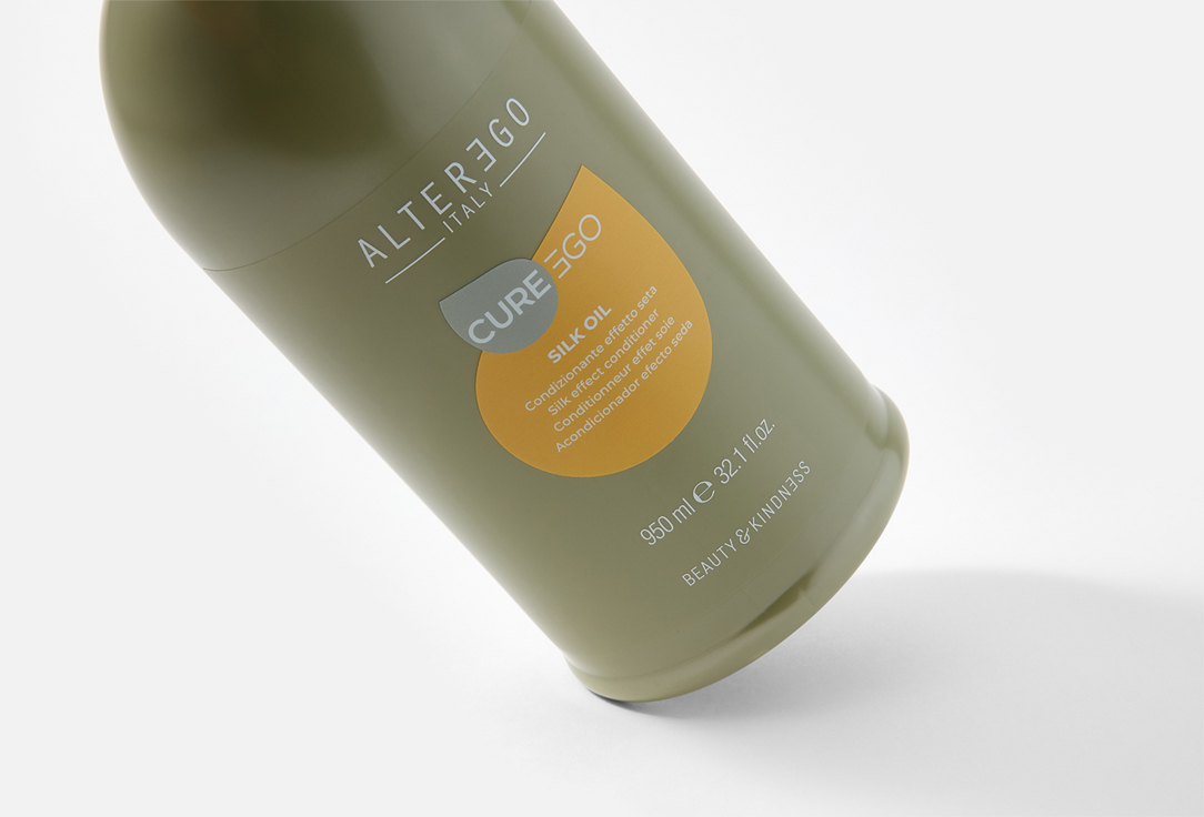 AlterEgo Italy Шелковый кондиционер для волос Cureego Silk Oil 950 мл AlterEgo Italy Шелковый кондиционер для волос Cureego Silk Oil