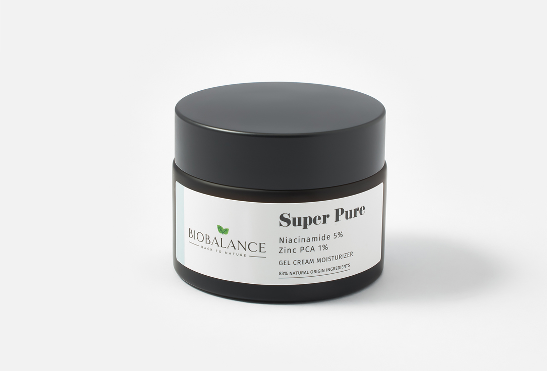 BIOBALANCE Purifying gel-cream for problematic skin SUPER PURE 50 ml BIOBALANCE Purifying gel-cream for problematic skin SUPER PURE