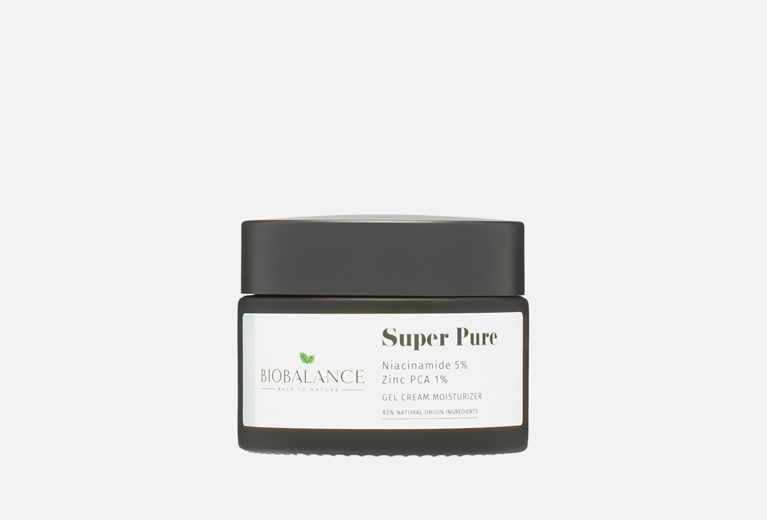 BIOBALANCE Purifying gel-cream for problematic skin SUPER PURE 50 ml BIOBALANCE Purifying gel-cream for problematic skin SUPER PURE