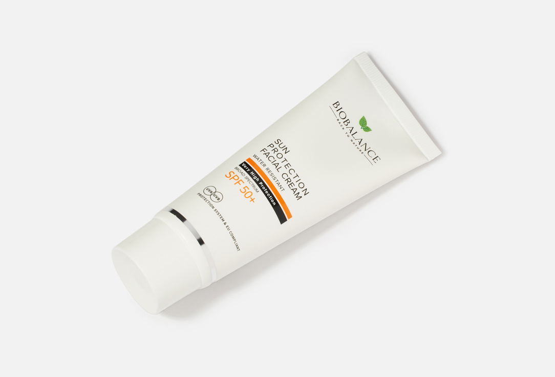 BIOBALANCE High protection face sunscreen cream SPF 50+ EXPERT SUN CARE