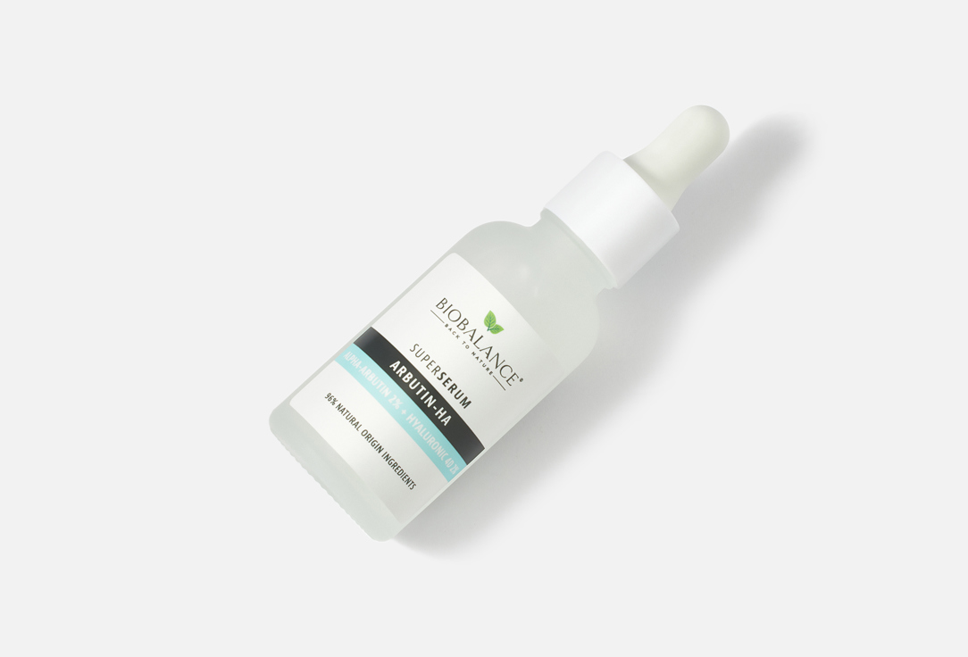 BIOBALANCE brightening serum ARBUTIN HA SERUM 30 ml BIOBALANCE brightening serum ARBUTIN HA SERUM