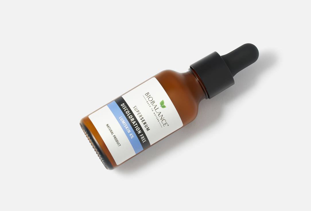 BIOBALANCE Discoloration-correcting Lumiskin 4% serum Discoloration Free Lumiskin 4% 30 ml BIOBALANCE Discoloration-correcting Lumiskin 4% serum Discoloration Free Lumiskin 4%