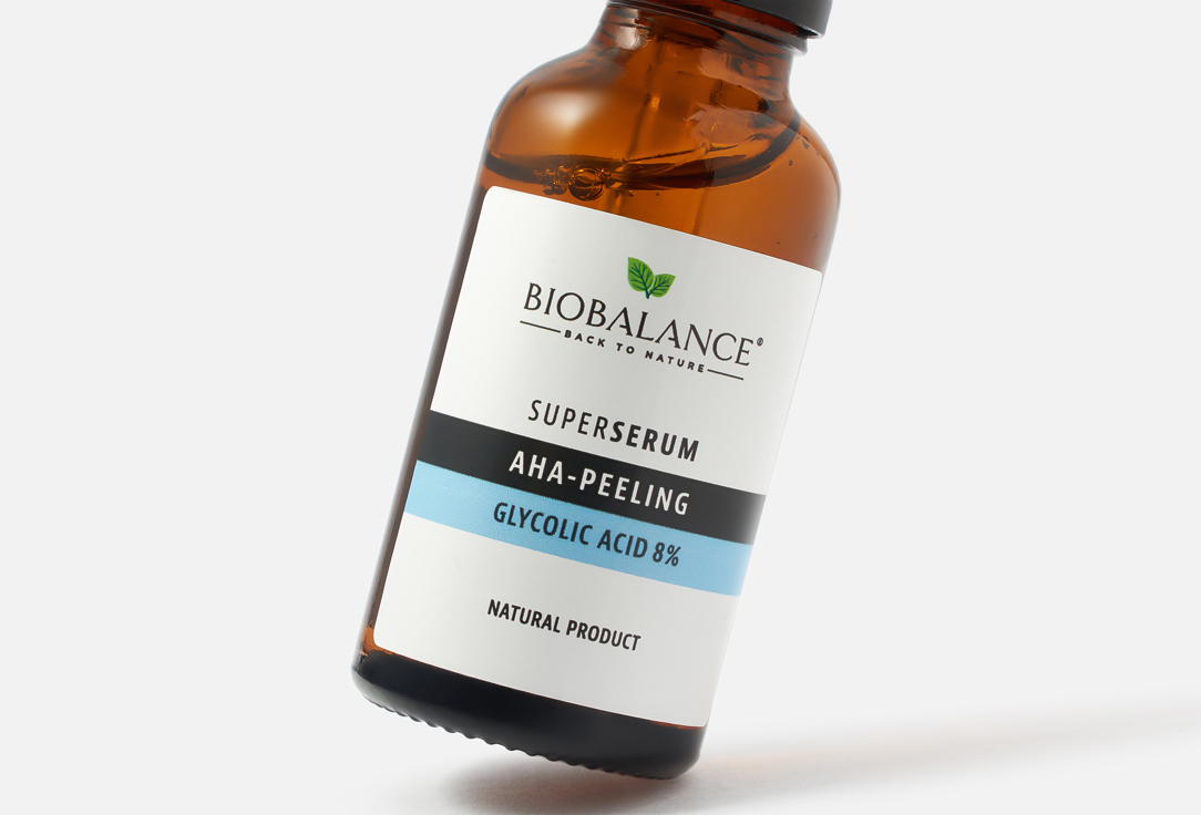 BIOBALANCE Glycolic acid peeling serum BB AHA Peeling Glycolic Acid 8% 30 ml BIOBALANCE Glycolic acid peeling serum BB AHA Peeling Glycolic Acid 8%