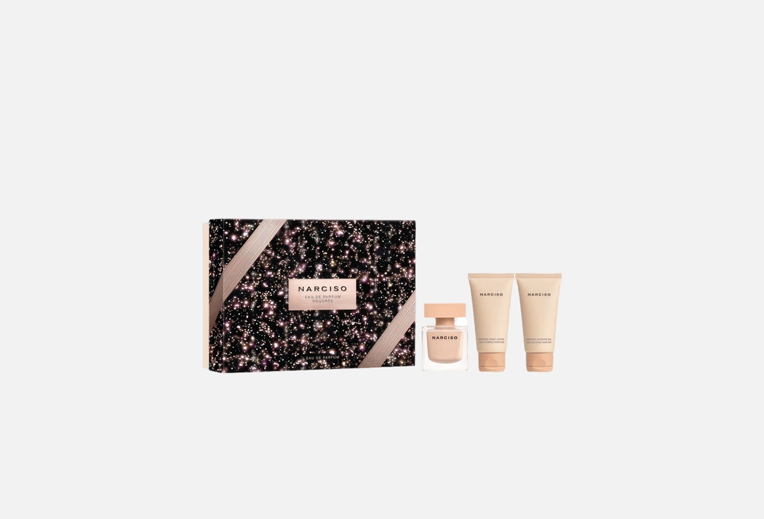 Narciso Rodriguez Eau de Parfum & Skin care set Poudrée 3 pcs Narciso Rodriguez Eau de Parfum & Skin care set Poudrée