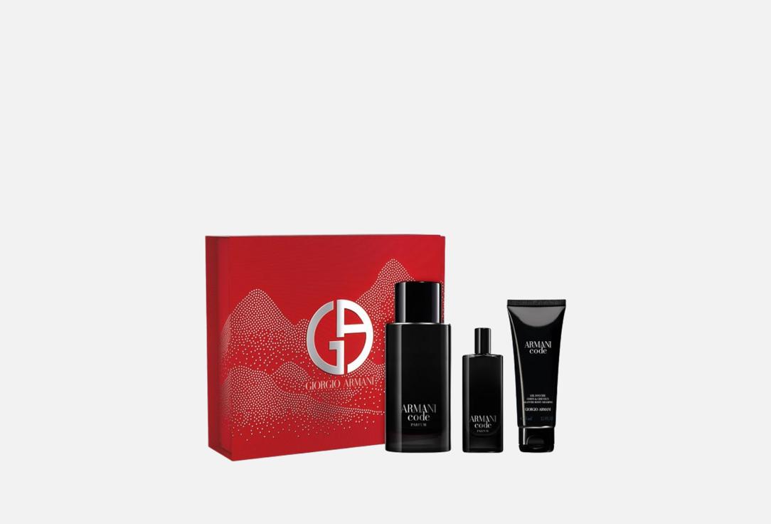Armani Eau De Parfum Set CODE 3 pcs Armani Eau De Parfum Set CODE