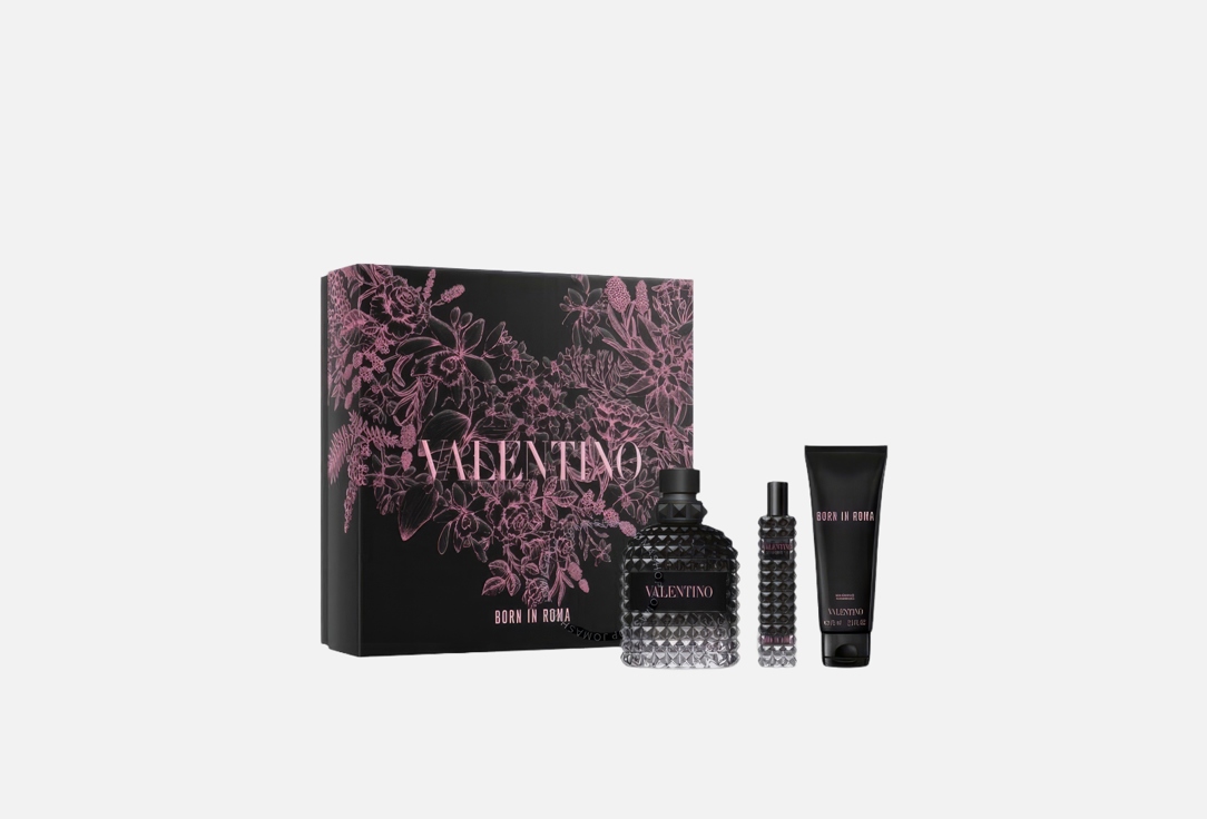 Valentino Eau De Toilette & Shower Gel Set BORN IN ROMA