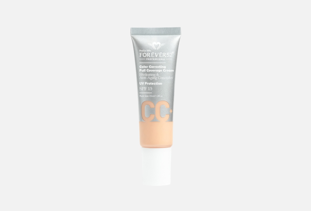 Forever52 Color Correcting Full Coverage Cream SPF 15 Hydrating & Anti-Aging Concealer 001, Blonde 35 ml Forever52 Color Correcting Full Coverage Cream SPF 15 Hydrating & Anti-Aging Concealer