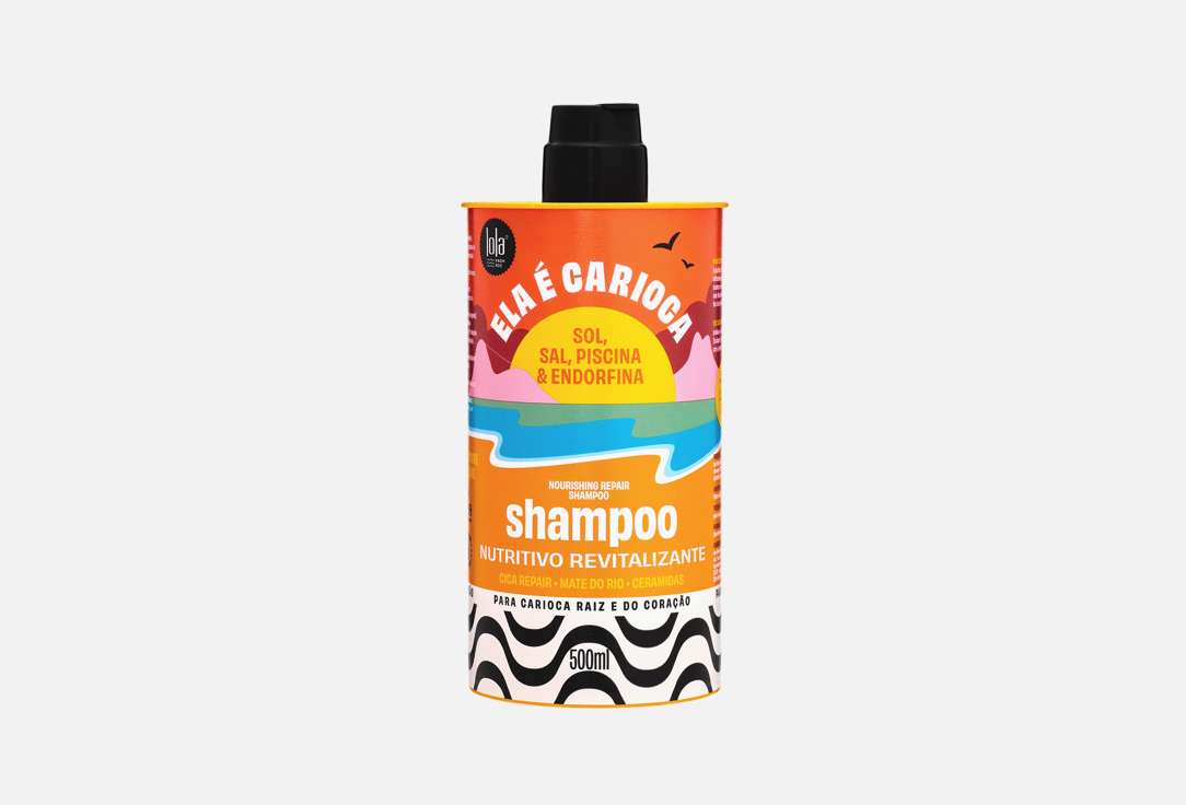 Lola from Rio Nourishing & Repairing Shampoo Ela É Carioca 500 ml Lola from Rio Nourishing & Repairing Shampoo Ela É Carioca