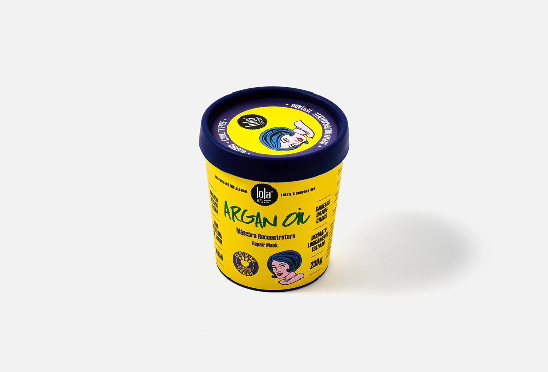 Lola from Rio Repairing Mask For Damaged Hair Argan Oil 230 g Lola from Rio Repairing Mask For Damaged Hair Argan Oil