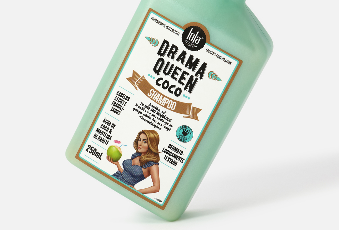 Lola from Rio Nourishing Shampoo For Dry Hair Drama Queen 250 ml Lola from Rio Nourishing Shampoo For Dry Hair Drama Queen