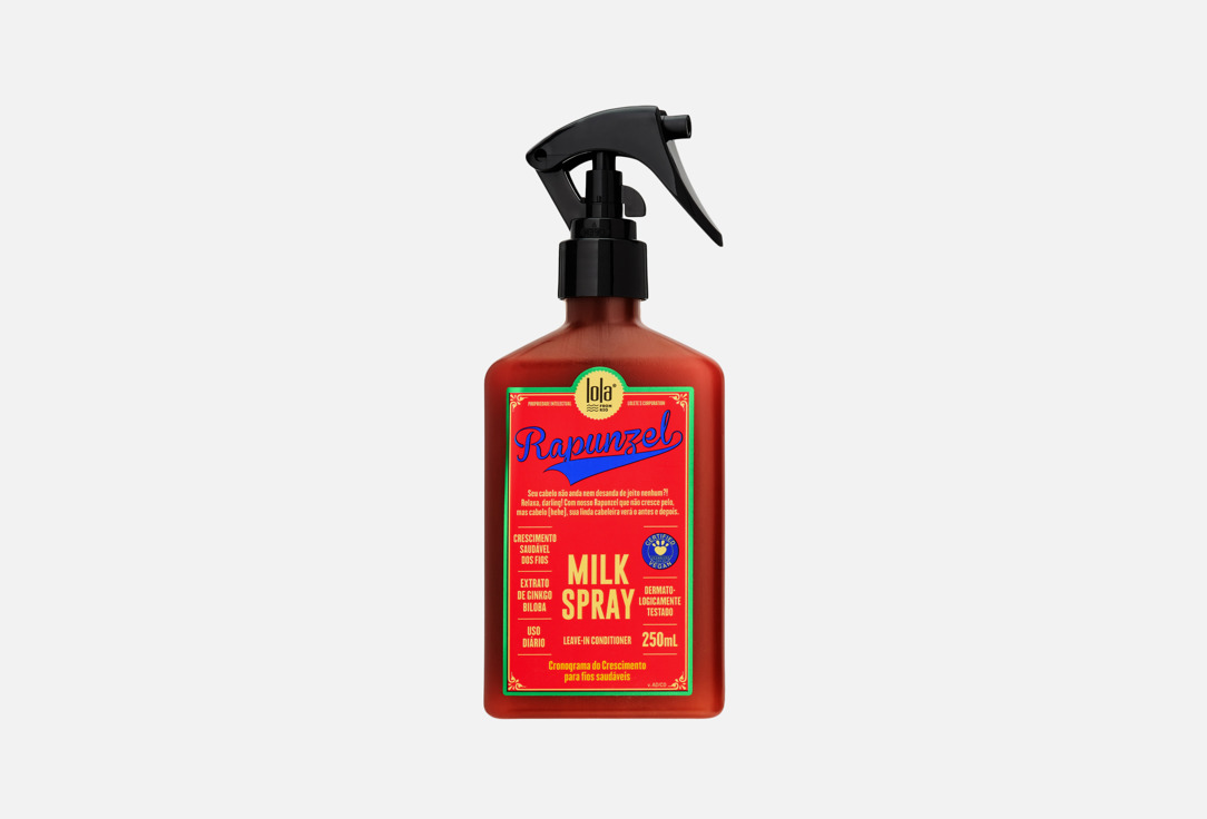Lola from Rio hair Growth Stimulating Milk Spray Rapunzel
