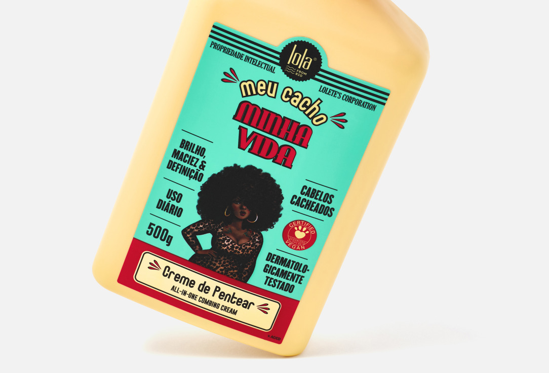 Lola from Rio Detangling Cream For Curly Hair Meu Cacho Minha Vida 500 ml Lola from Rio Detangling Cream For Curly Hair Meu Cacho Minha Vida