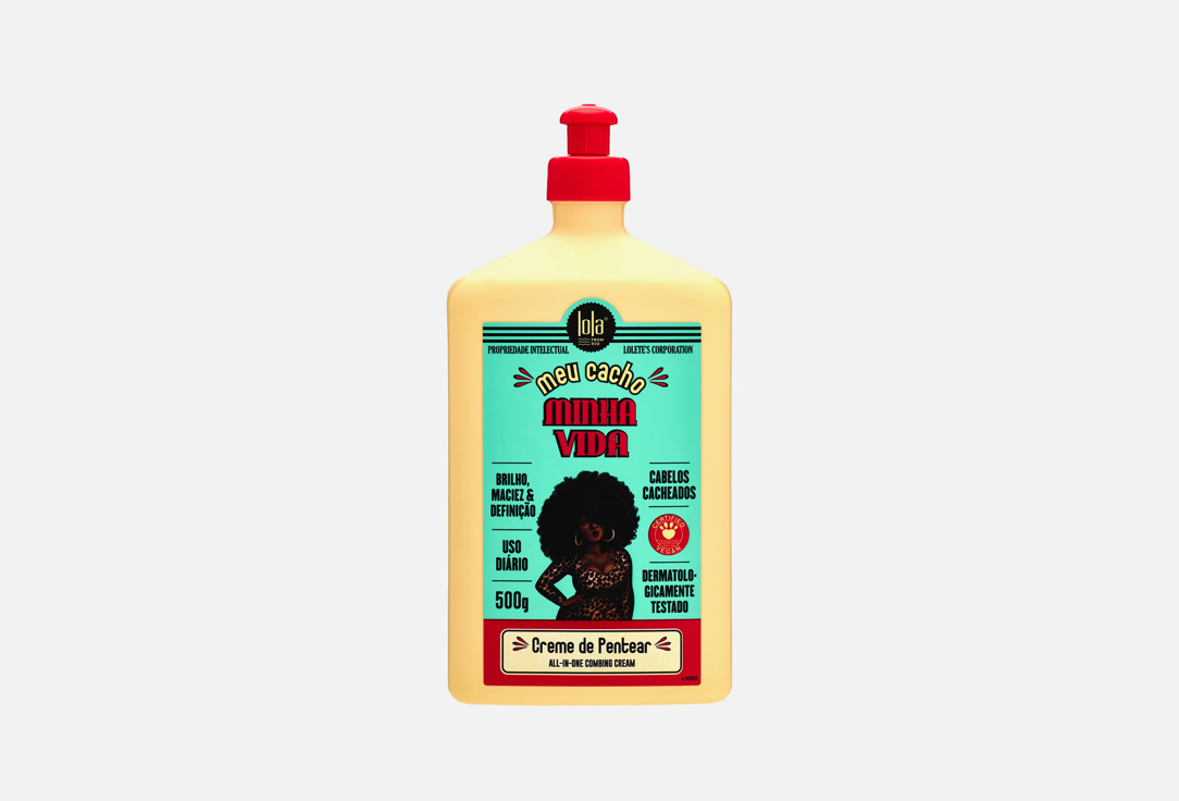 Lola from Rio Detangling Cream For Curly Hair Meu Cacho Minha Vida 500 ml Lola from Rio Detangling Cream For Curly Hair Meu Cacho Minha Vida