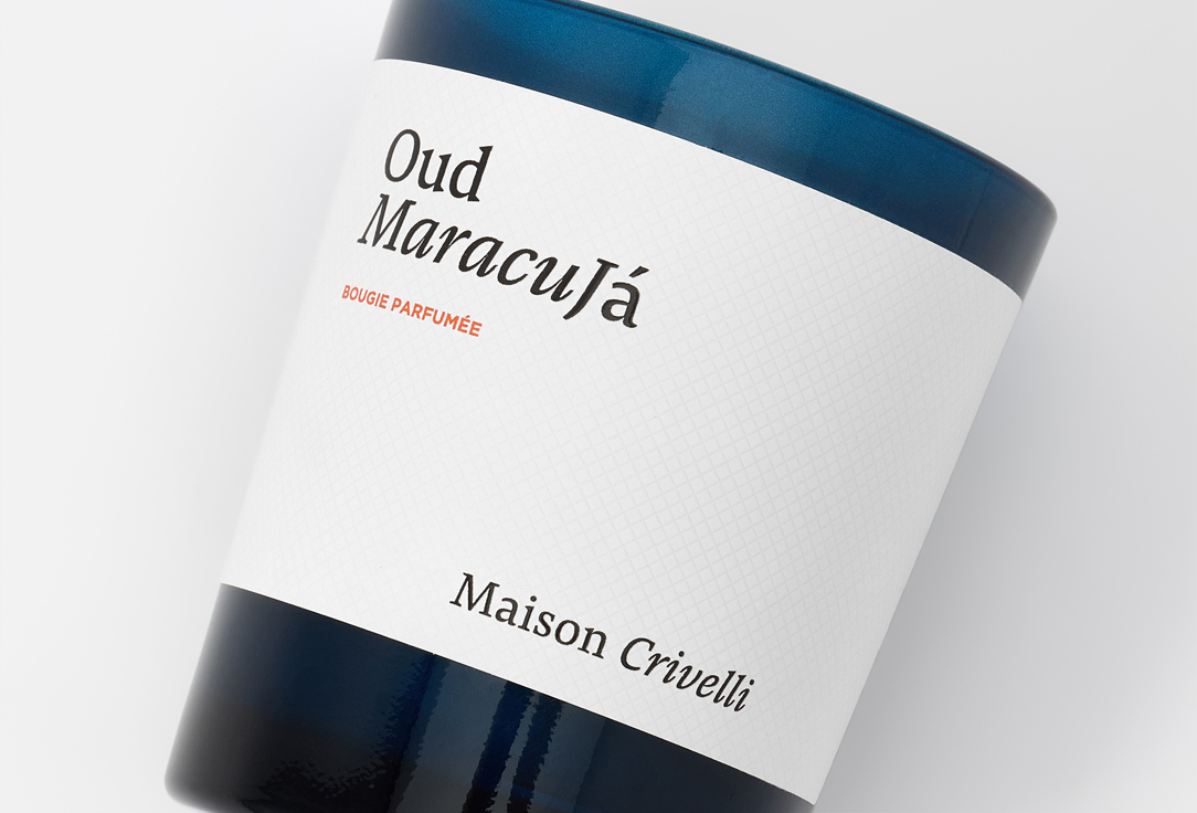 MAISON CRIVELLI scented candle Oud maracujá 190 g MAISON CRIVELLI scented candle Oud maracujá