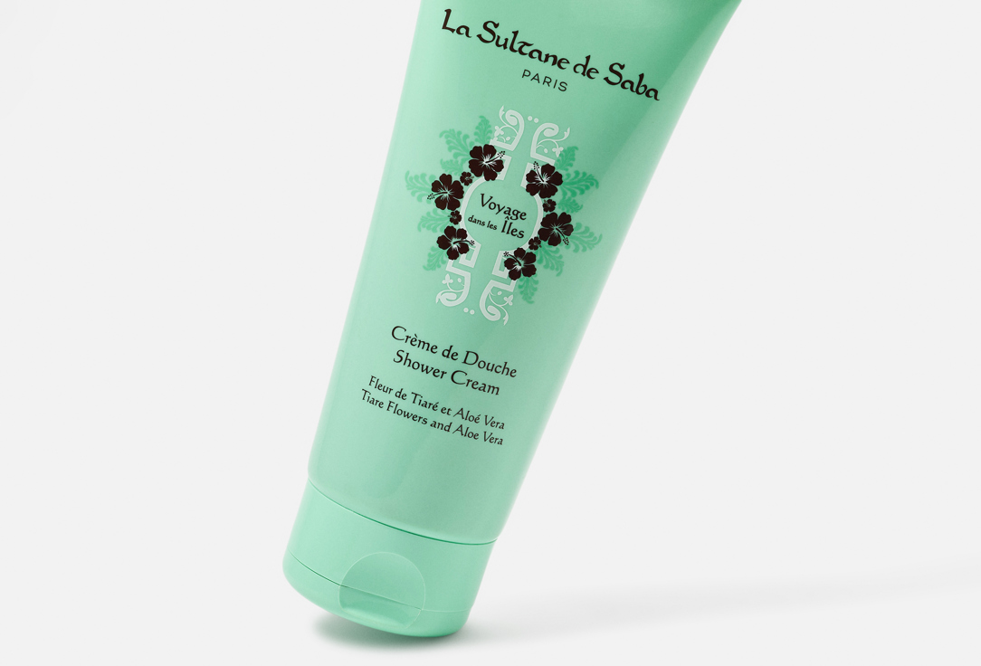 La Sultane de Saba Scented shower cream Shower Cream Aloe Vera And Tiare Flowers