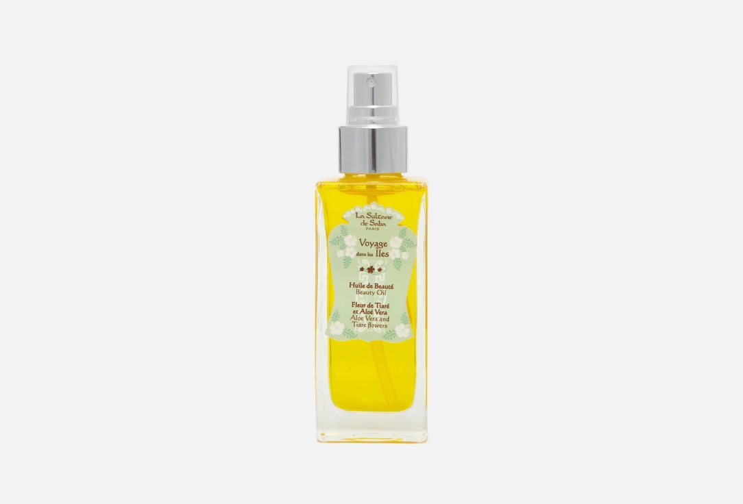 Beauty Oil Aloe Vera And Tiare Flowers