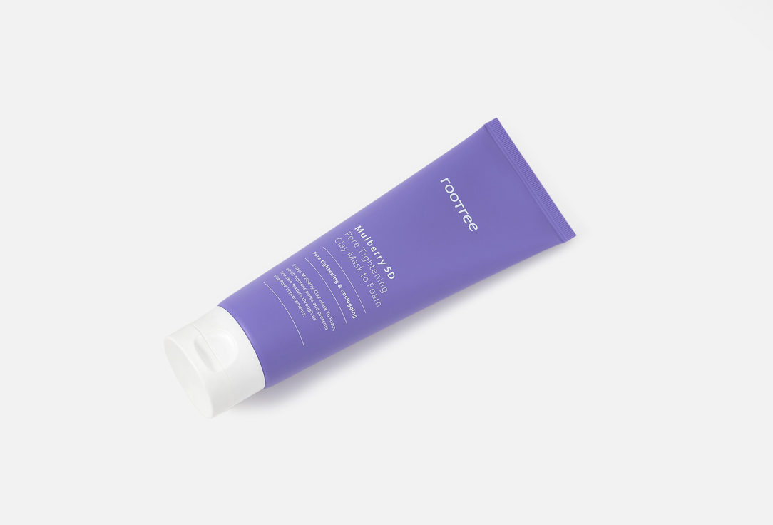 ROOTREE Pore tightening clay mask Mulberry 5d