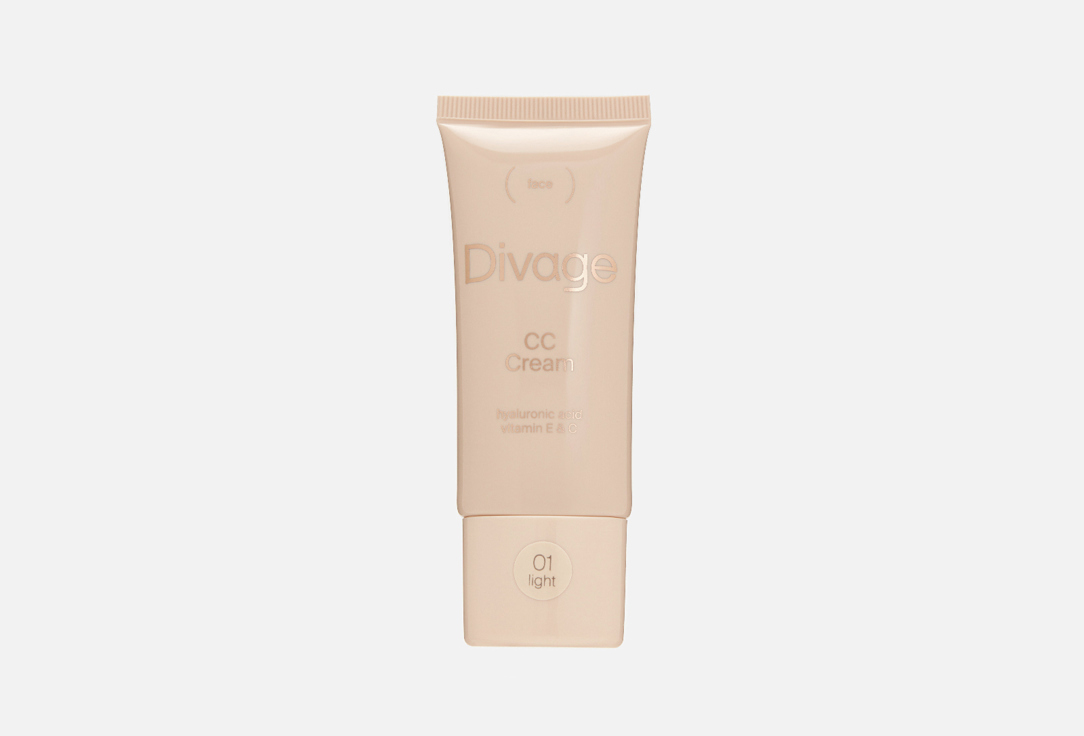 Divage Moisturizing Cc-cream Cc-cream 01, Light 30 ml Divage Moisturizing Cc-cream Cc-cream