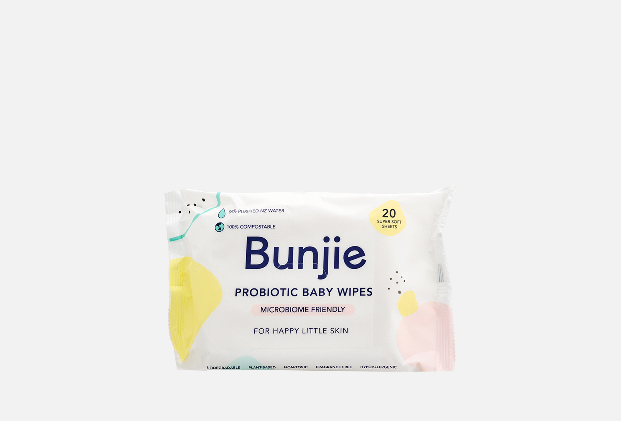 Probiotic Baby Wipes TRAVEL 20