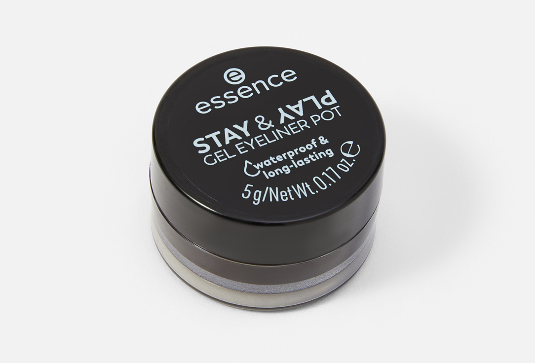 essence GEL EYELINER POT STAY & PLAY